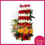 Escaleras | Rosas | Blancas | Rojas | Chocolates Ferrero