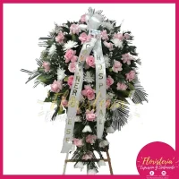 Fúnebre Cascada en Rosa #104