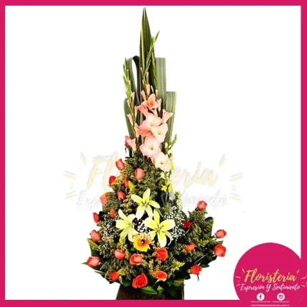 Ramo Tradicional en Rosas #16