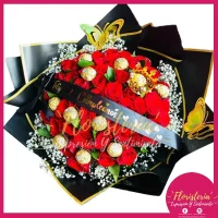 Bouquet Rosas y Chocolates 18 Rosas #212
